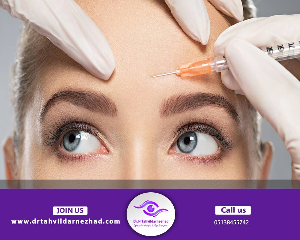 رفع چین و چروک های پیشانی با استفاده از روش های پزشکی