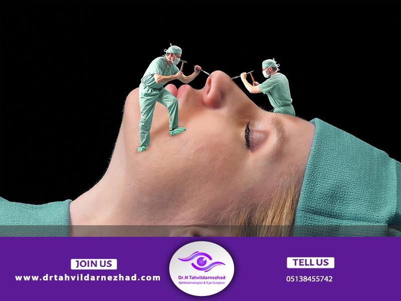 آیا بعد از عمل بینی، حالت چشم ها عوض می شود؟