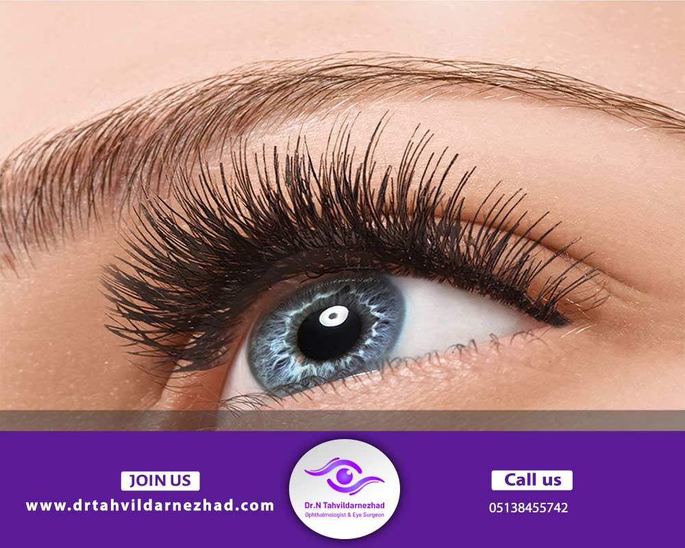 پرپشت کردن خانگی مژه