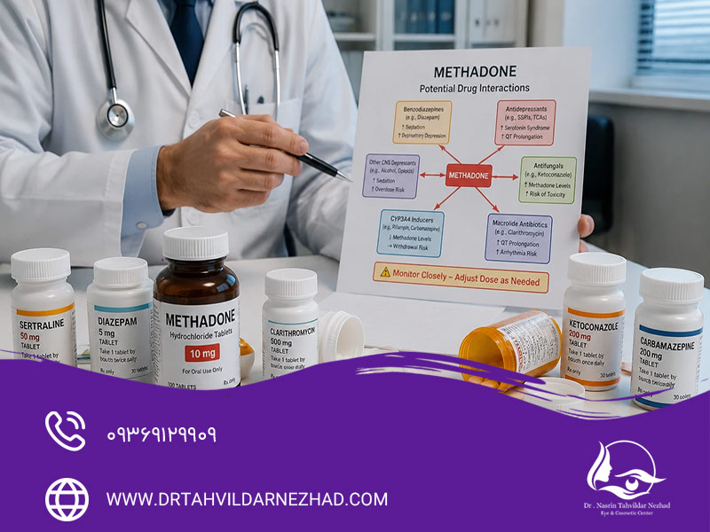 تداخل دارویی متادون