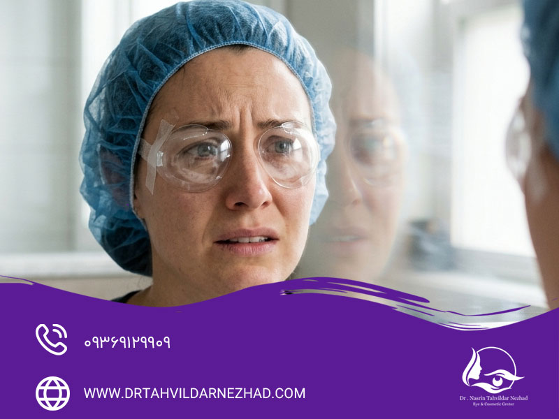 کاهش شدید یا ناگهانی دید
